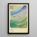 Color Studies 10 Sheets II - Karl Wiener — framed artwork on a wall