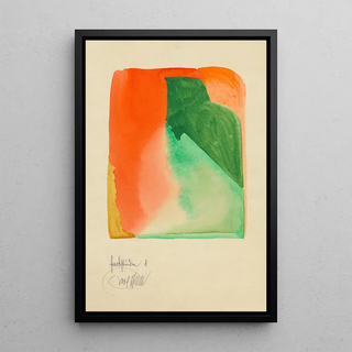 Color Studies Painting 10 sheets I - Karl Wiener — framed artwork on a wall