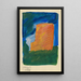 Études de couleur 10 feuilles VI - Karl Wiener — framed artwork on a wall