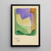 Études de couleur 10 feuilles VII - Karl Wiener — framed artwork on a wall
