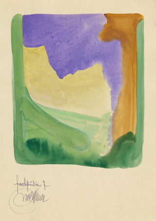 Études de couleur 10 feuilles VII - Karl Wiener — artwork view