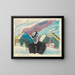 Fhn - Karl Wiener — framed artwork on a wall