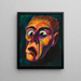 Confronting - Karl Wiener — framed artwork on a wall