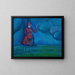 Ghost Painting - Karl Wiener — framed artwork on a wall