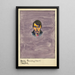 Mood Gray Self-portrait - Karl Wiener — framed artwork on a wall