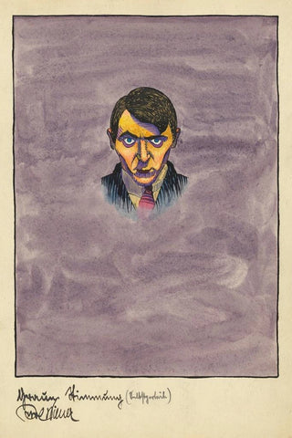 Mood Gray Self-portrait - Karl Wiener — artwork view