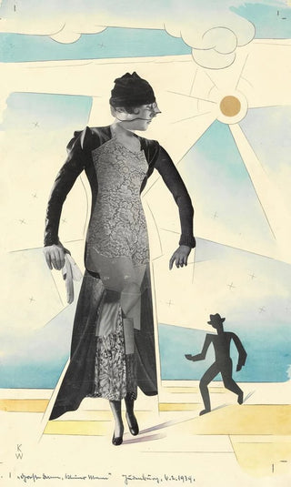 Large Lady Small Man - Karl Wiener — artwork view