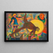 Grotesque - Karl Wiener — framed artwork on a wall