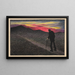Autumn Painting - Karl Wiener — framed artwork on a wall