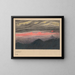 Autumn Evening II - Karl Wiener — framed artwork on a wall