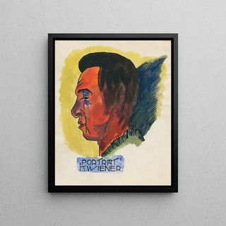 Karl Wiener - Kopfstudie aus Profile 10 Bltter Graz X.webp
