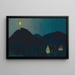 Landscape II - Karl Wiener — framed artwork on a wall
