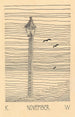 Lantern and Three Birds - Karl Wiener — artwork view