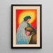 Smile - Karl Wiener — framed artwork on a wall