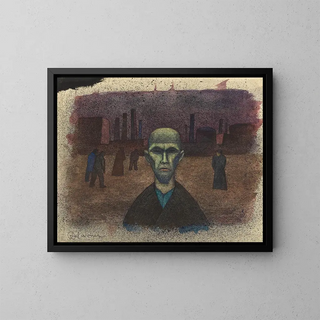 The People - Karl Wiener — framed artwork on a wall