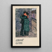 Couple amoureux - Karl Wiener — framed artwork on a wall