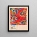 Luxure - Karl Wiener — framed artwork on a wall