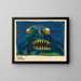 Moloch - Karl Wiener — framed artwork on a wall