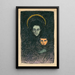 Mother - Karl Wiener — framed artwork on a wall