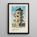 Tour des fous - Karl Wiener — framed artwork on a wall