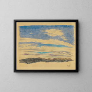 Study of Nature LII - Karl Wiener — framed artwork on a wall