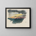Study of Nature XLVI - Karl Wiener — framed artwork on a wall