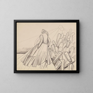 Never forget - Karl Wiener — framed artwork on a wall