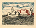 Untitled Painting, house in the landscape - Karl Wiener — artwork view