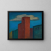 Untitled Painting Huser - Karl Wiener — framed artwork on a wall