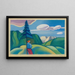 Untitled IV - Karl Wiener — framed artwork on a wall