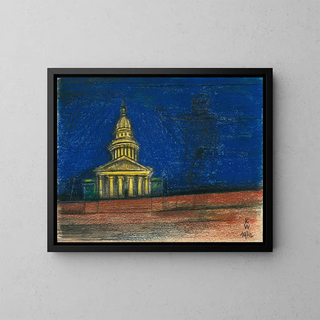 Untitled IX - Karl Wiener — framed artwork on a wall