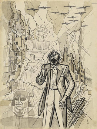 Karl Wiener - Ohne Titel Kriegsgroteske.webp