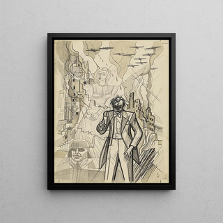 Karl Wiener - Ohne Titel Kriegsgroteske.webp