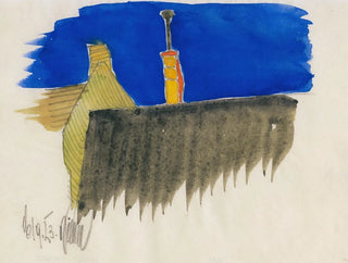 Untitled Painting, sketches 10 sheets II - Karl Wiener — artwork view
