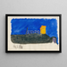 Untitled Painting, sketches 10 sheets I - Karl Wiener — framed artwork on a wall