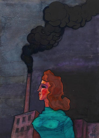 Untitled Painting of the 150 Sheets IV - Karl Wiener — artwork view