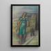 Untitled Painting of the 150 Sheets VII - Karl Wiener — framed artwork on a wall