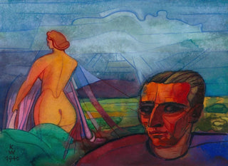 Untitled Painting by Die 150 Sheets X - Karl Wiener — artwork view