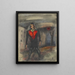 Untitled Painting of the 150 Sheets XVII - Karl Wiener — framed artwork on a wall