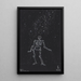 Untitled Painting of the 150 Sheets XXIII - Karl Wiener — framed artwork on a wall