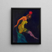 Untitled Painting of the 150 Pages XXXIII - Karl Wiener — framed artwork on a wall