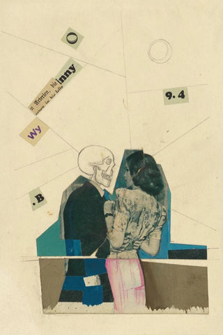 Untitled Young Woman and Death - Karl Wiener — artwork view