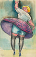 Untitled Woman Dancing - Karl Wiener — artwork view