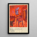 Fantasmes d'une chambre rouge - Karl Wiener — framed artwork on a wall