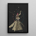 Revue Diva - Karl Wiener — framed artwork on a wall
