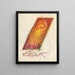 Crier - Karl Wiener — framed artwork on a wall