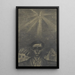 Self-portrait Painting - Karl Wiener — framed artwork on a wall