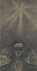 Self-portrait Painting - Karl Wiener — artwork view