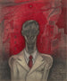Self-portrait with Jupiter and Saturn - Karl Wiener — artwork view