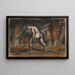 Mourning - Karl Wiener — framed artwork on a wall